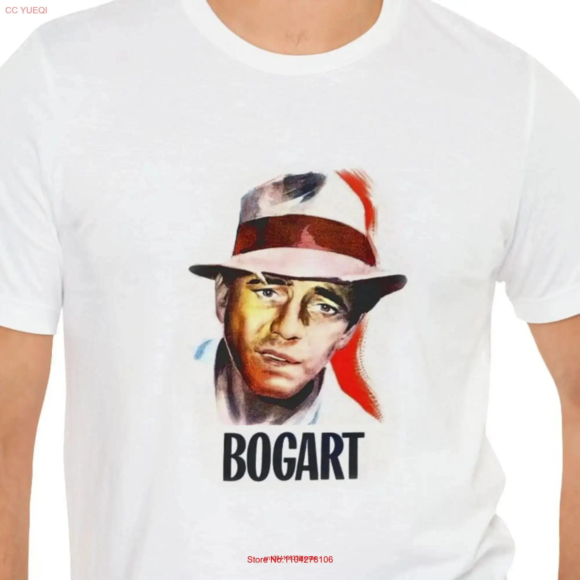 Bogart T Shirt Popular Classic Movie Actor Humphrey Art Gen X long or short sleeves
Bogart T Shirt Popular Classic Movie Actor Humphrey Art Gen X long or short sleeves