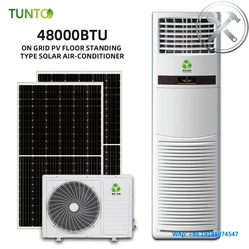 48000BTU 5Ton 8HP Floor Standing AC DC Solar Air Conditioner R32 Cooling Heating for Villa Gym 380V
48000BTU 5Ton 8HP Floor Standing AC DC Solar Air Conditioner R32 Cooling Heating for Villa Gym 380V