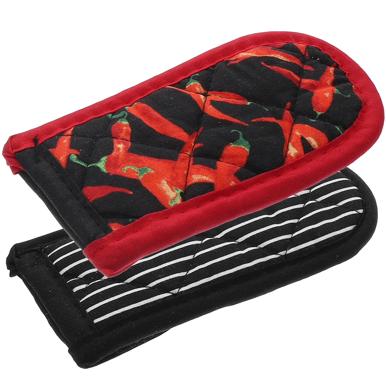 2 Pcs Pot Covers Hot Pan H Sleeve Kitchen Heat Tools Mitts Black White Striped Chili Pattern Fits Most H
2 Pcs Pot Covers Hot Pan H Sleeve Kitchen Heat Tools Mitts Black White Striped Chili Pattern Fits Most H