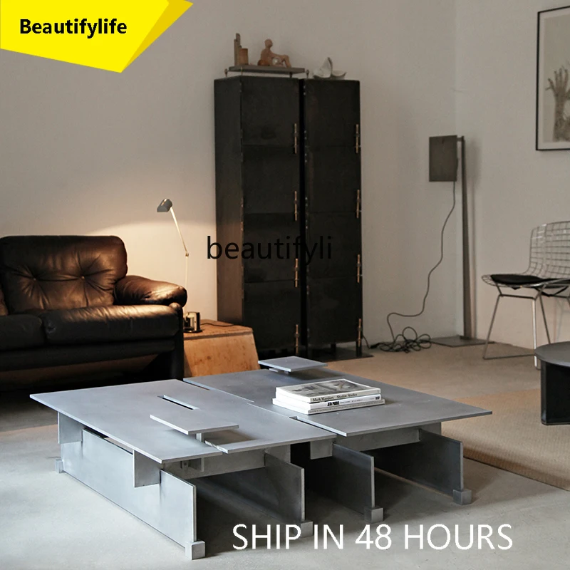 a16 Современный простой итальянский легкий роскошный алюминиевый чайный столик для небольшой квартиры с врезной структурой и шипами
a16 Современный простой итальянский легкий роскошный алюминиевый чайный столик для небольшой квартиры с врезной структурой и шипами