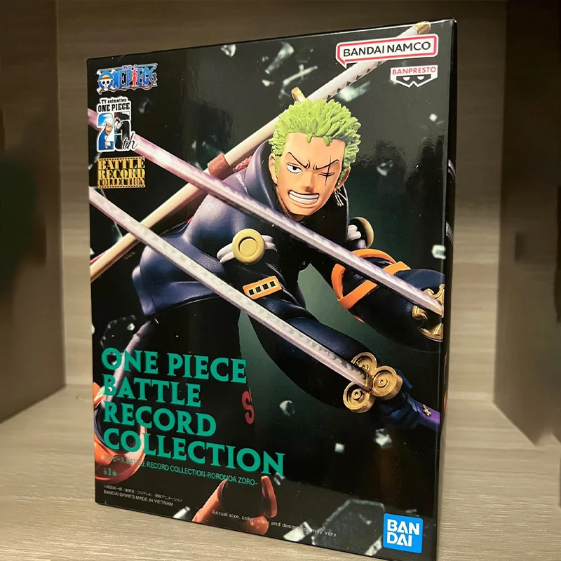 BANDAI NAMCO BANPRESTO in stock Original Genuine ONE PIECE Battle Record Collection Roronoa Zoro Figure model PVC 16cm toy gift
BANDAI NAMCO BANPRESTO in stock Original Genuine ONE PIECE Battle Record Collection Roronoa Zoro Figure model PVC 16cm toy gift