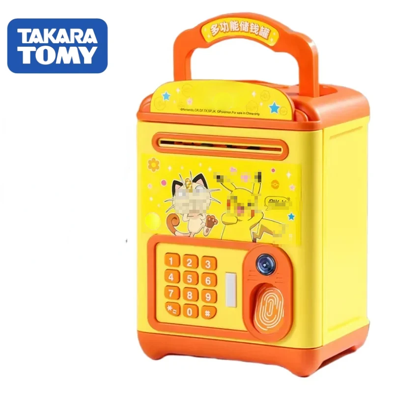 TAKARATOMY Multifunctional Fingerprint Lock Piggy Bank Cartoon Large Capacity Combination Lock Music Piggy Bank Gifts for Kids
TAKARATOMY Multifunctional Fingerprint Lock Piggy Bank Cartoon Large Capacity Combination Lock Music Piggy Bank Gifts for Kids
