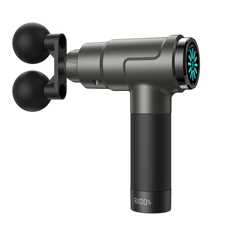 New Design Carbon Fiber High Pressure Fascia Gun Deep Tissue Body Massage Tool with Type C Charging Base Pain Relief
New Design Carbon Fiber High Pressure Fascia Gun Deep Tissue Body Massage Tool with Type C Charging Base Pain Relief