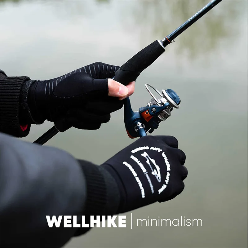 WELLHIKE уличные открытые перчатки для рыбалки с двумя пальцами, нескользящие дышащие солнцезащитные перчатки для верховой езды, пешего туризма, кемпинга, мужские и женские модели
WELLHIKE уличные открытые перчатки для рыбалки с двумя пальцами, нескользящие дышащие солнцезащитные перчатки для верховой езды, пешего туризма, кемпинга, мужские и женские модели