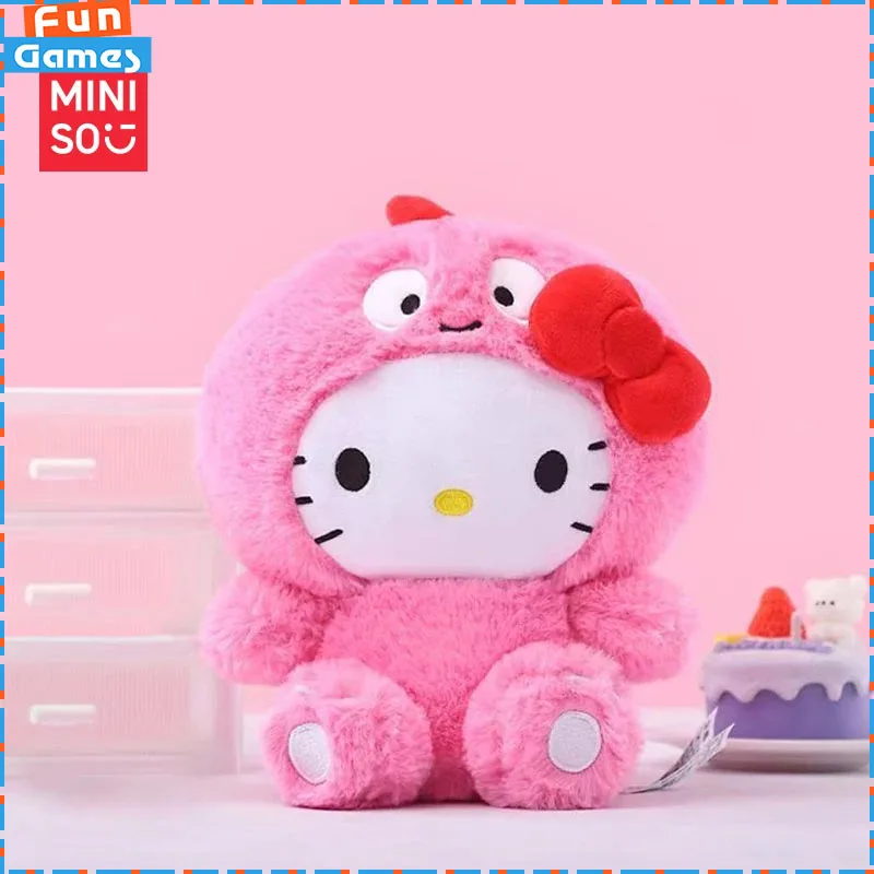 New MINISO Dinosaur Series Plush Dolls Anime Figure HelloKitty Cinnamorol Pochacco Kawaii Ornament Collect Halloween Custom Gift
New MINISO Dinosaur Series Plush Dolls Anime Figure HelloKitty Cinnamorol Pochacco Kawaii Ornament Collect Halloween Custom Gift