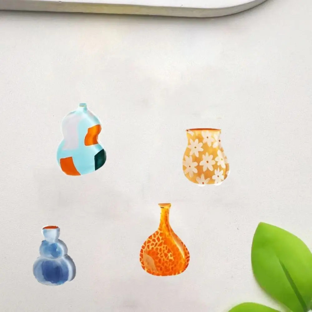 6PCS/SET Exquisite Acrylic Vase Sticker Magnetic Backing Stylish Refrigerator Sticker Decorative Excluding Plants
6PCS/SET Exquisite Acrylic Vase Sticker Magnetic Backing Stylish Refrigerator Sticker Decorative Excluding Plants