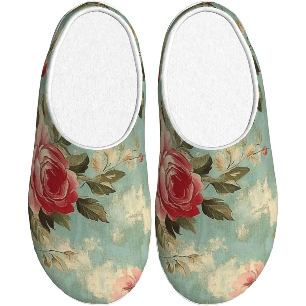 Vintage Flower Butterfly Women’s Cozy Slippers Soft Cotton Indoor & Outdoor House Slippers With Anti-Slip Sole
Vintage Flower Butterfly Women’s Cozy Slippers Soft Cotton Indoor & Outdoor House Slippers With Anti-Slip Sole