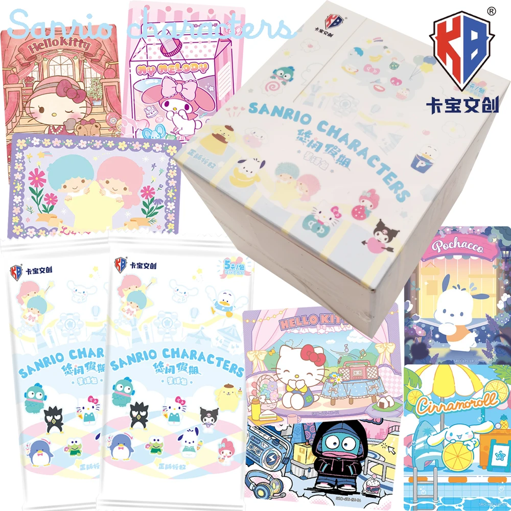 New KABAO Genuine Sanrio Collection Cards SSR UR GR Cartoon Cute Design Anime Characters Fashion Portrait Cards Birthday Gifts
New KABAO Genuine Sanrio Collection Cards SSR UR GR Cartoon Cute Design Anime Characters Fashion Portrait Cards Birthday Gifts
