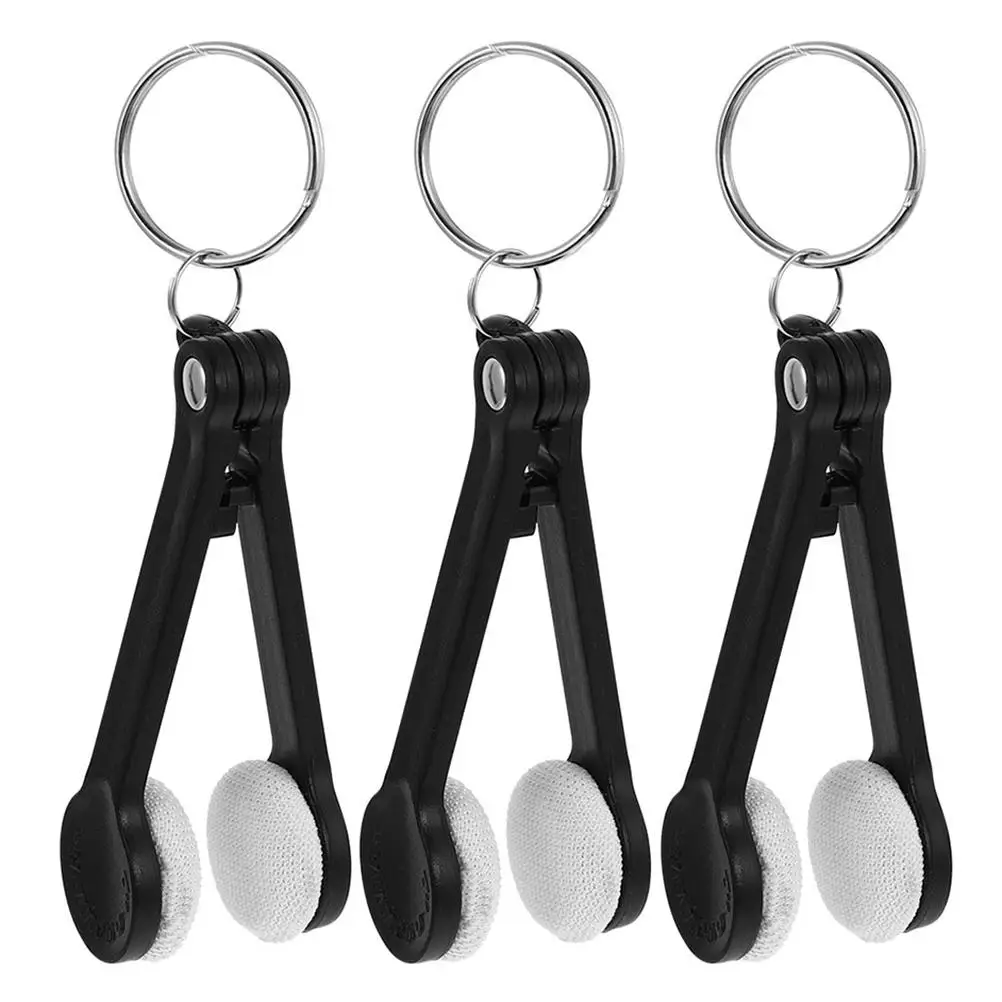 3pcs Glasses Portable Eyeglasses Cleaning Tool Eyeglasses Cleaner Abs Wipes Black Dust Oil Smudge Travel Spectacles Clip
3pcs Glasses Portable Eyeglasses Cleaning Tool Eyeglasses Cleaner Abs Wipes Black Dust Oil Smudge Travel Spectacles Clip