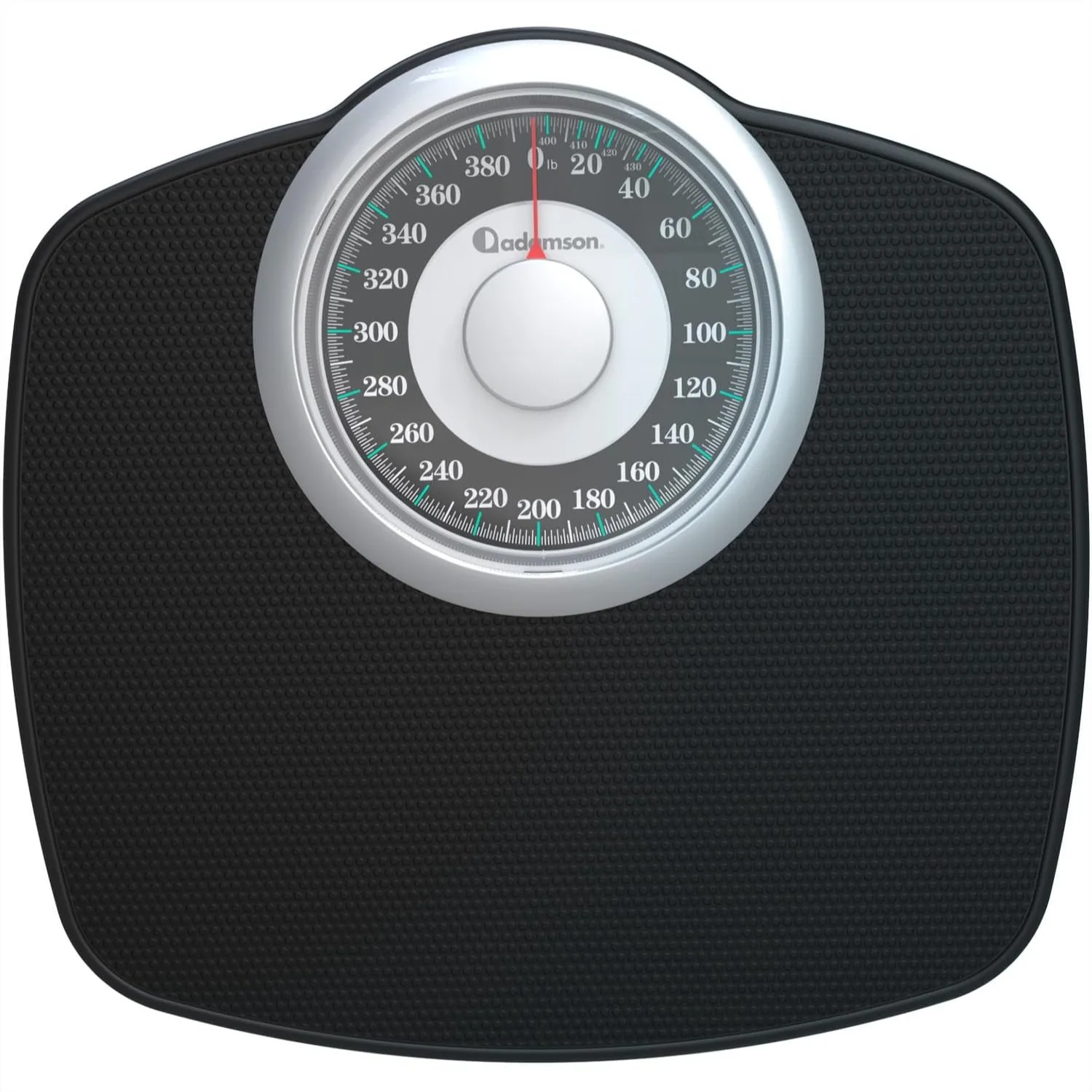 Bathroom Scale for Body Weight - Up to 400 LB - Analog with Anti-Skid Rubber Surface - Easy to Read Dial
Bathroom Scale for Body Weight - Up to 400 LB - Analog with Anti-Skid Rubber Surface - Easy to Read Dial