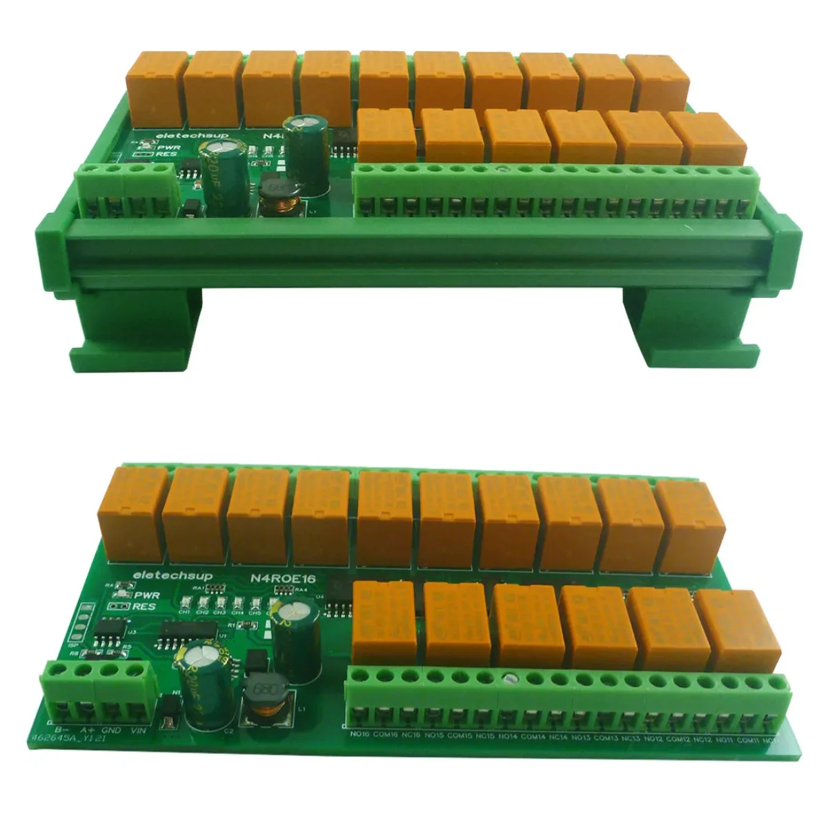 DC 12В/24В 16CH Micro Size RS485 Реле Modbus 3A цифровая Выходная плата Rtu PLC Выходная Плата расширения
DC 12В/24В 16CH Micro Size RS485 Реле Modbus 3A цифровая Выходная плата Rtu PLC Выходная Плата расширения