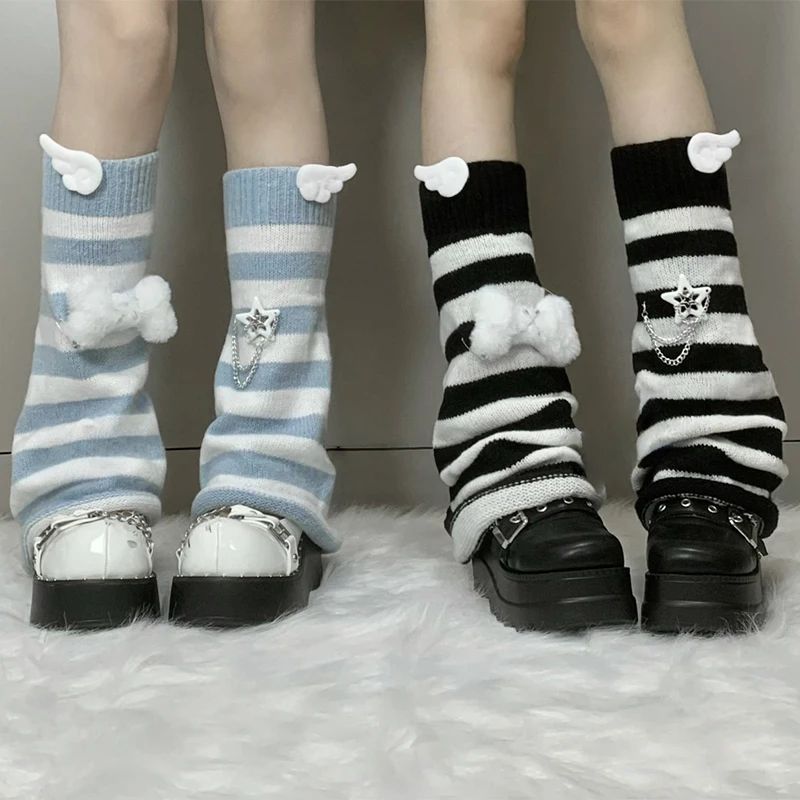 Y2K Leg Warmers Women Japanese Lolita Long Socks Knitted Foot Cover Autumn Winter Crochet Heap Sock Boot Cuffs Streetwear
Y2K Leg Warmers Women Japanese Lolita Long Socks Knitted Foot Cover Autumn Winter Crochet Heap Sock Boot Cuffs Streetwear