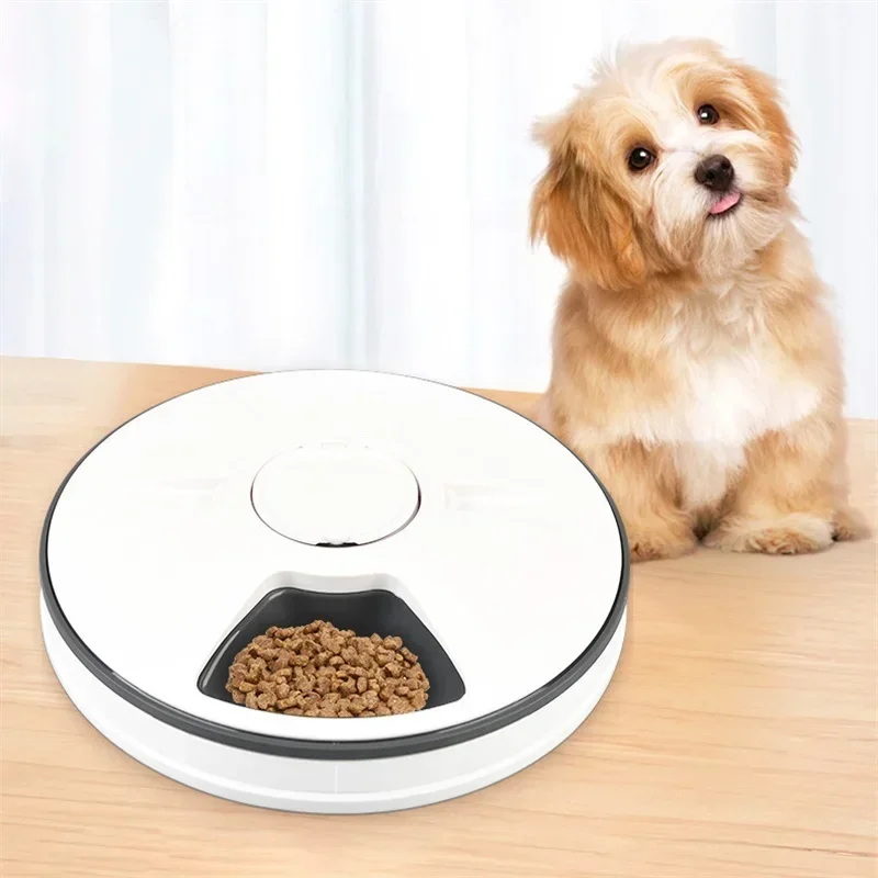 Automatic Pet Feeder for Dogs And Cats Electric Dry Food Dispenser with round Timing 6 Meals 6 Grids 24 Hours Continuous Feed Pe
Automatic Pet Feeder for Dogs And Cats Electric Dry Food Dispenser with round Timing 6 Meals 6 Grids 24 Hours Continuous Feed Pe