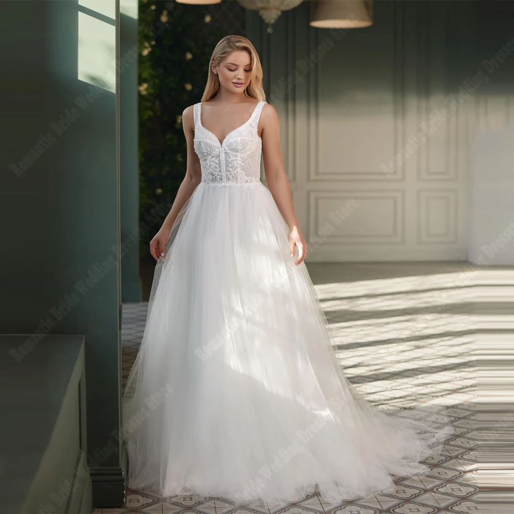 Sweetheart Collar A-Line Women Wedding Dresses Vintage Sleeveless Bridal Gowns Engagement Banquet Vestidos De Novias Customized
Sweetheart Collar A-Line Women Wedding Dresses Vintage Sleeveless Bridal Gowns Engagement Banquet Vestidos De Novias Customized