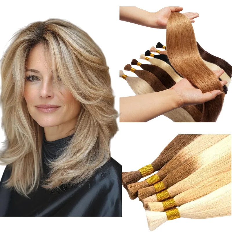 100% Human Hair Bulk Hair No Weft 50g 100g 12-26 Inch Assorted Lengths Hair Extensions Bundles Remy
100% Human Hair Bulk Hair No Weft 50g 100g 12-26 Inch Assorted Lengths Hair Extensions Bundles Remy