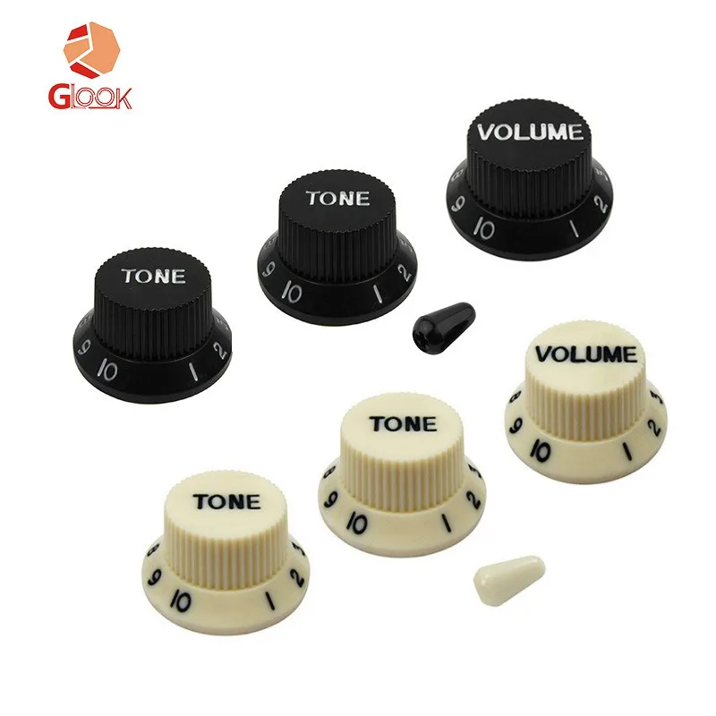 STSQ Electric Guitar Volume Tone Control Knob Set Adjusting Cap Potentiometer Gear Switch Cap Five-gear Cap
STSQ Electric Guitar Volume Tone Control Knob Set Adjusting Cap Potentiometer Gear Switch Cap Five-gear Cap