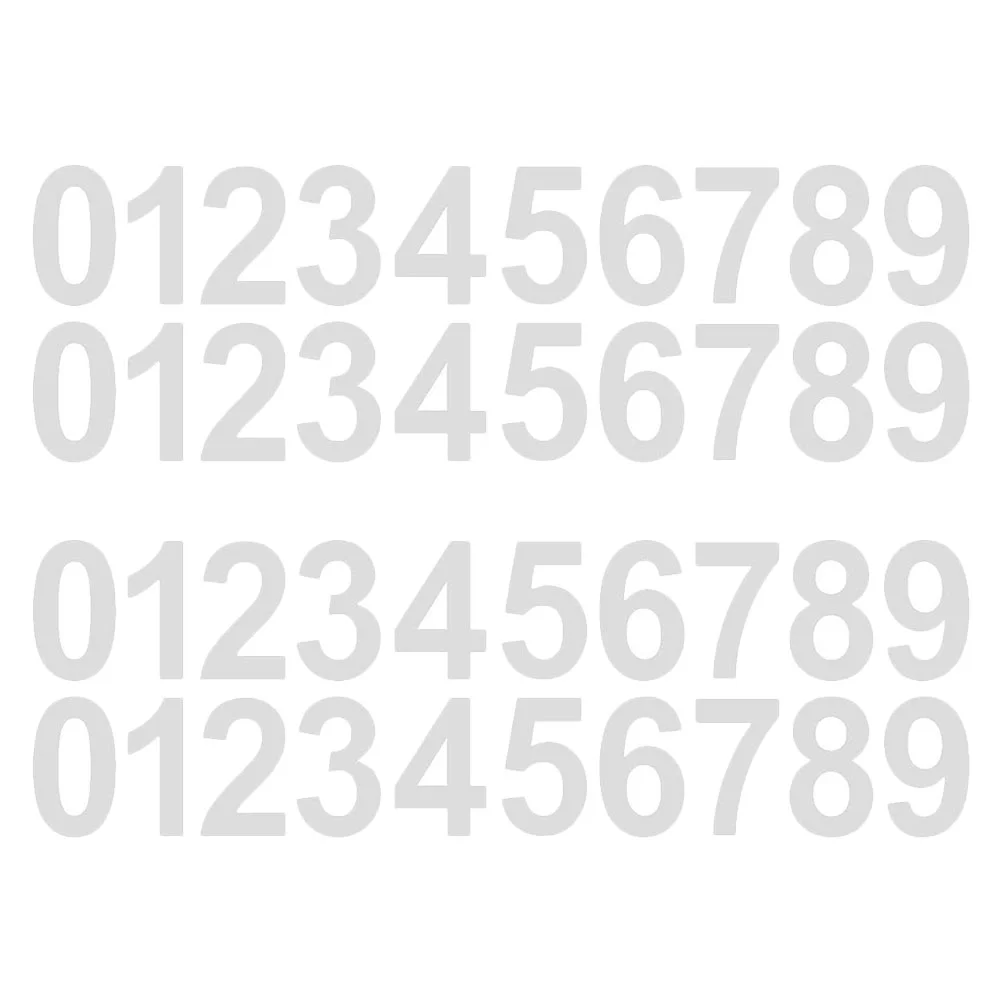 Reflective Mailbox Numbers Stickers White 3 Inch 4 Sets Style Waterproof Sunproof Decals for Houses Garbage Bins
Reflective Mailbox Numbers Stickers White 3 Inch 4 Sets Style Waterproof Sunproof Decals for Houses Garbage Bins
