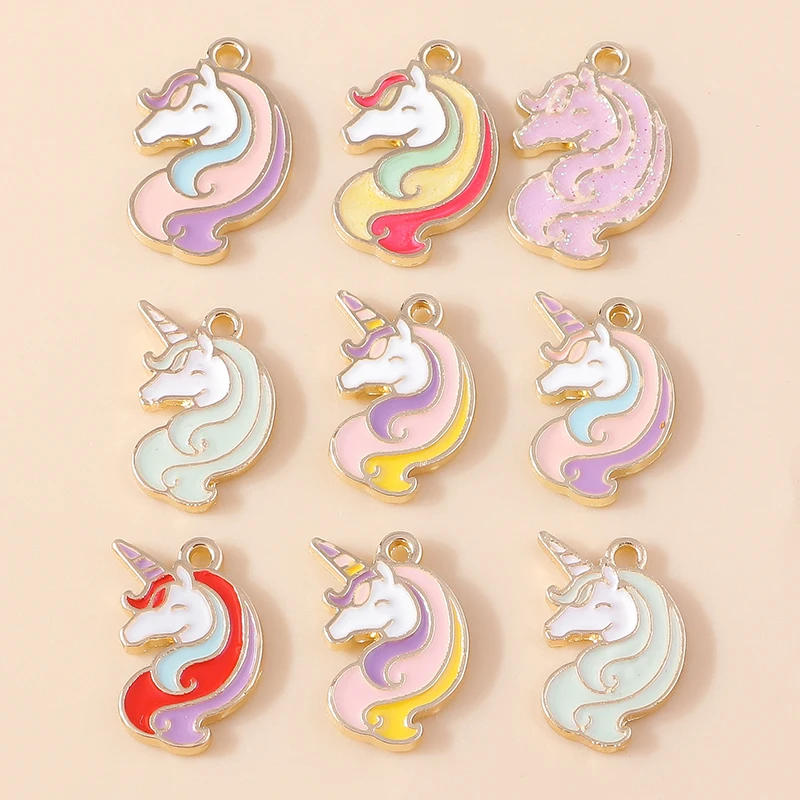 20pcs Cartoon Animal Charms Colorful Enamel Horse Charms Pendants for Jewelry Making Earrings Necklaces Bracelets DIY Craft Gift
20pcs Cartoon Animal Charms Colorful Enamel Horse Charms Pendants for Jewelry Making Earrings Necklaces Bracelets DIY Craft Gift