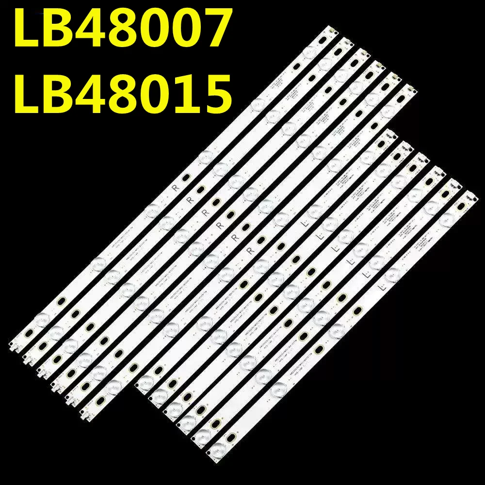 Светодиодная лента 12 шт. для LB48007 LB48015 V1_00 GJ-DLEDII P5-480-D611-V6-L/R Le48d1452/20 48HFL5130/T3 BDL4830QL TPT480LS -HN08.S
Светодиодная лента 12 шт. для LB48007 LB48015 V1_00 GJ-DLEDII P5-480-D611-V6-L/R Le48d1452/20 48HFL5130/T3 BDL4830QL TPT480LS -HN08.S