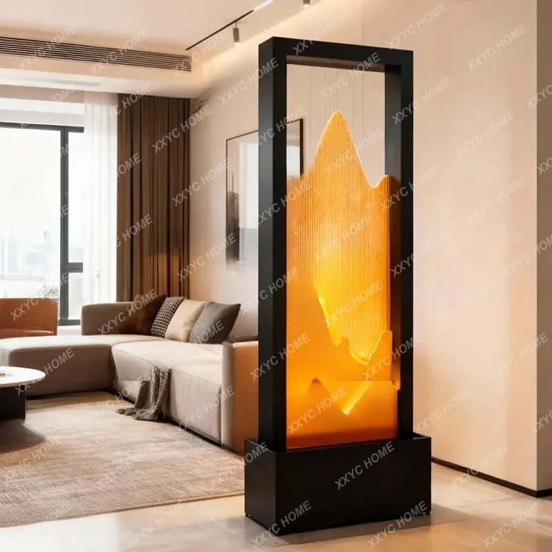 Living room water curtain wall ornament circulating water large floor fountain office sofa TV landscape decoration
Living room water curtain wall ornament circulating water large floor fountain office sofa TV landscape decoration
