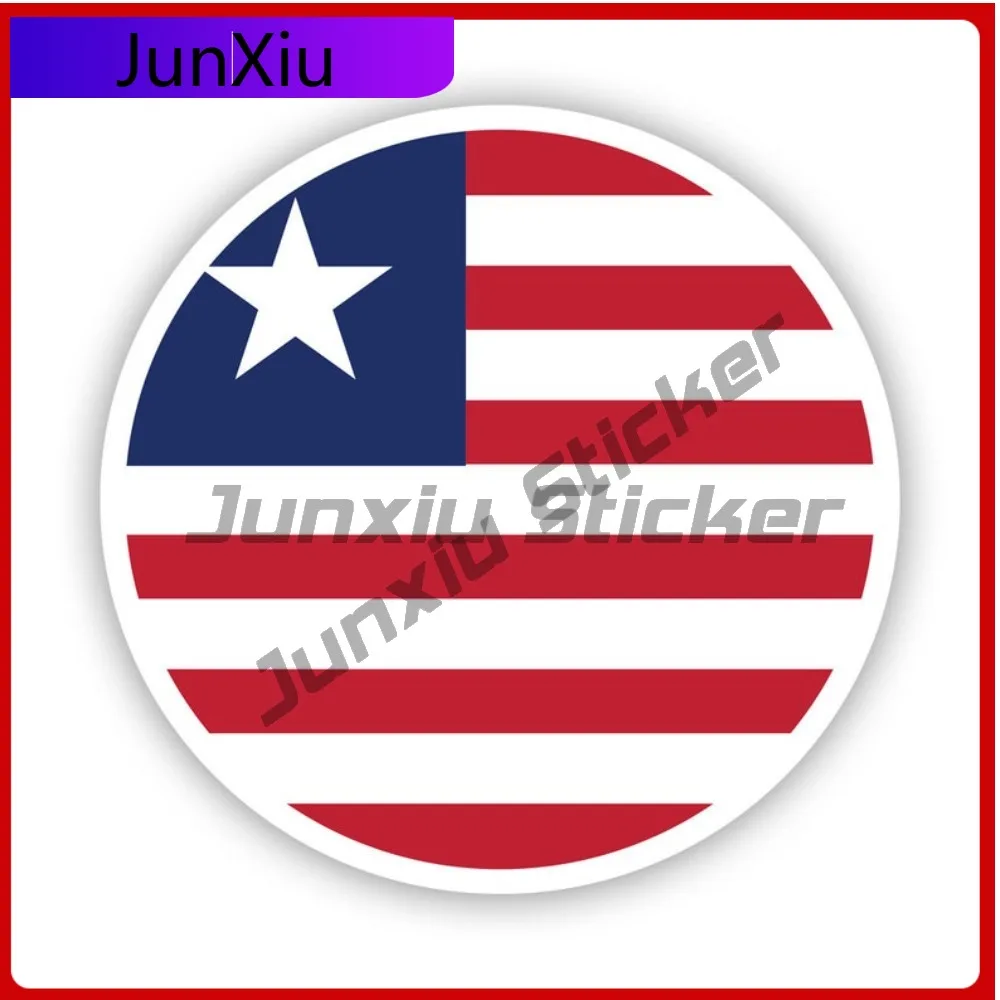 Round Liberian Flag Scratch Resistant Sun Resistant Classic For Car Body Truck Rear Windshield Easy Apply Removable Decoration
Round Liberian Flag Scratch Resistant Sun Resistant Classic For Car Body Truck Rear Windshield Easy Apply Removable Decoration