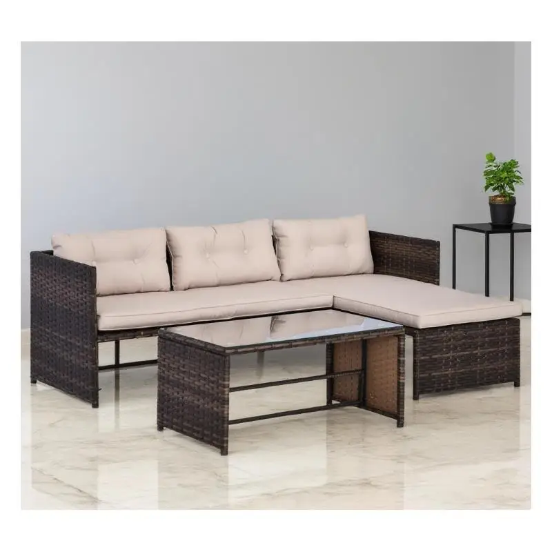 Rattan Outdoor Sofa Set with Cushions – Stylish Patio Furniture for Garden and Balcony
Rattan Outdoor Sofa Set with Cushions – Stylish Patio Furniture for Garden and Balcony
