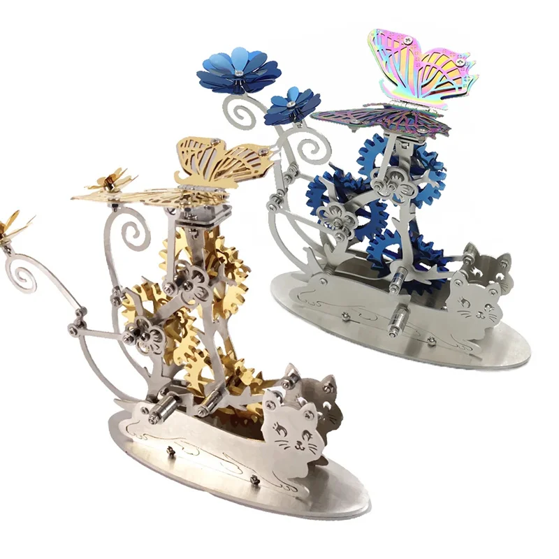 DIY Steampunk Butterfly Metal Assembly Model Kit 3D Puzzle Butterfly Model Kit For Adults Assemble Handmade Toy
DIY Steampunk Butterfly Metal Assembly Model Kit 3D Puzzle Butterfly Model Kit For Adults Assemble Handmade Toy