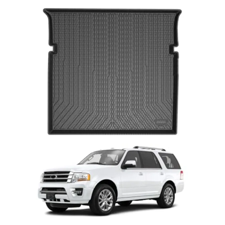 Custom Fit All Weather Rear Cargo Trunk Floor Mat for 2003-2017 Ford Expedition/Lincoln Navigator No EL or L Models Behind 2nd
Custom Fit All Weather Rear Cargo Trunk Floor Mat for 2003-2017 Ford Expedition/Lincoln Navigator No EL or L Models Behind 2nd