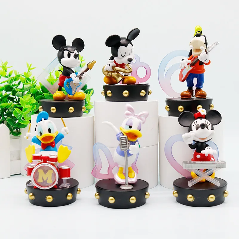 Concert Party Mickey Mouse Cute Toys Mickey And Minnie Superstar Series Figurines Trendy Cartoon Desktop Ornaments
Concert Party Mickey Mouse Cute Toys Mickey And Minnie Superstar Series Figurines Trendy Cartoon Desktop Ornaments