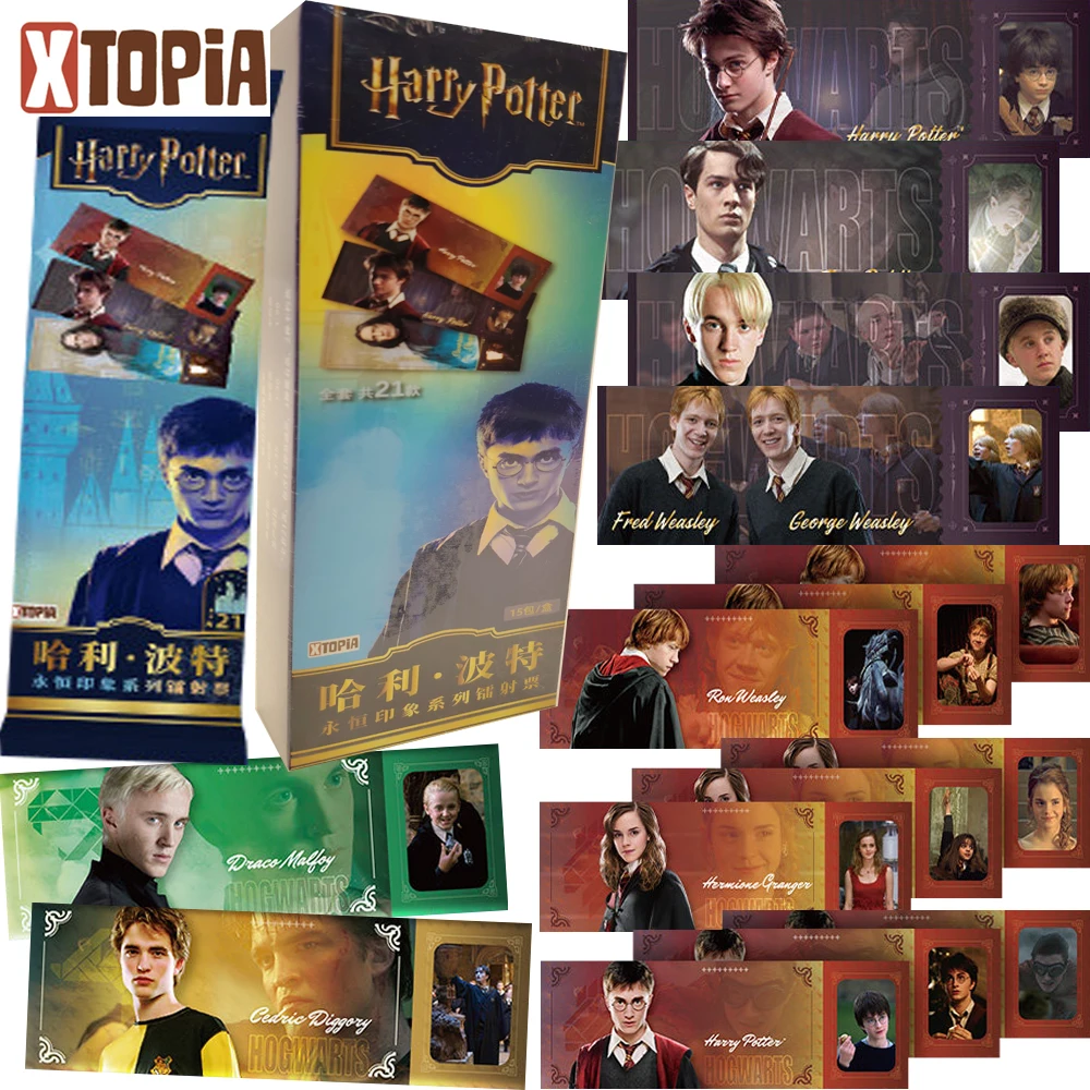 Official XTOPIA Harry Potter Collection Cards Fantasy Adventure Films Classic Characters Exquisite Laser Ticket Cards Fans Gifts
Official XTOPIA Harry Potter Collection Cards Fantasy Adventure Films Classic Characters Exquisite Laser Ticket Cards Fans Gifts