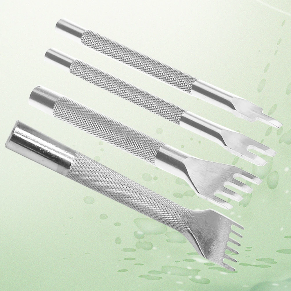 4Pcs Punching Tools 4mm Tough Steel DIY Hole Puncher Kit for Handbag Making Sewing and Craft Use
4Pcs Punching Tools 4mm Tough Steel DIY Hole Puncher Kit for Handbag Making Sewing and Craft Use