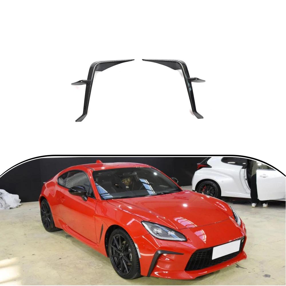 Carbon Fiber Front Bumper Lip Splitters Fins Canards for Toyota GR86 Subaru BRZ 2022 2023
Carbon Fiber Front Bumper Lip Splitters Fins Canards for Toyota GR86 Subaru BRZ 2022 2023