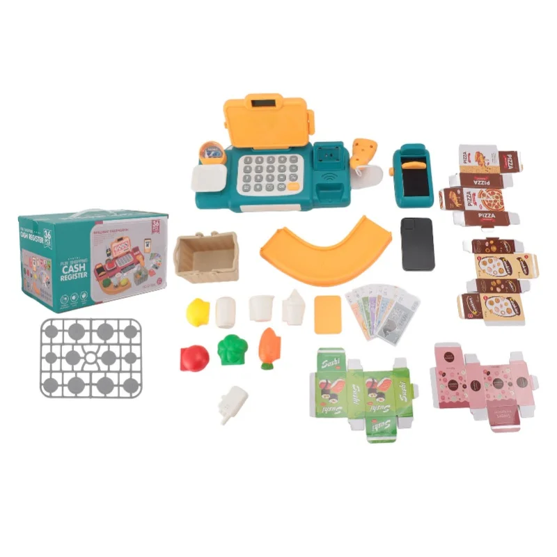 Cash Register Toy For Kids With Checkout Scanner Play Food Set Play Calculator Credit Card Reader Voice Broadcast Pretend Cash
Cash Register Toy For Kids With Checkout Scanner Play Food Set Play Calculator Credit Card Reader Voice Broadcast Pretend Cash