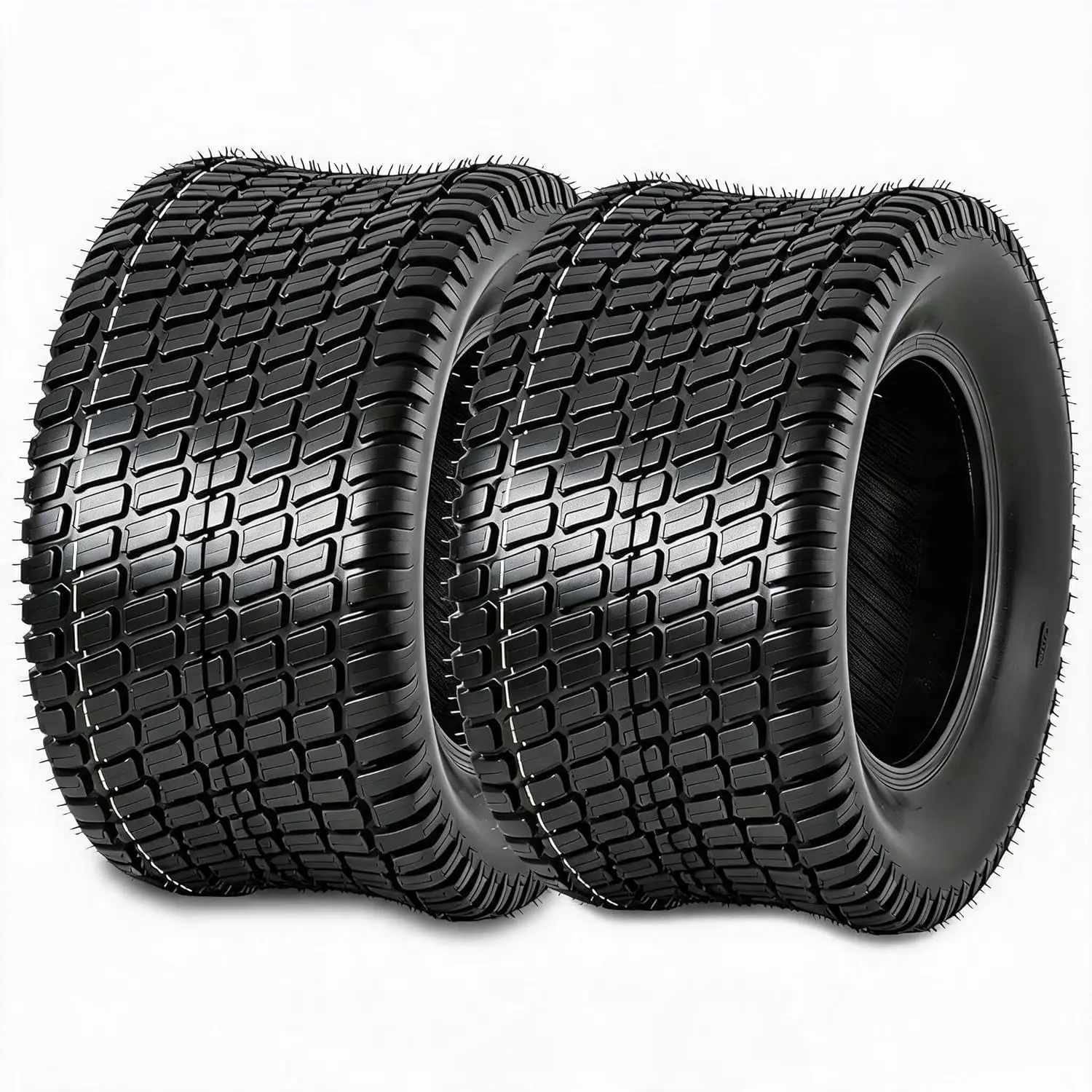 Pair 23x8.50-12 Turf Saver Tires 4PR Tubeless Riding Mower Zero Turn Tractor Utility Cart Wheel Replacement 12 Inch Rim 1700LBS
Pair 23x8.50-12 Turf Saver Tires 4PR Tubeless Riding Mower Zero Turn Tractor Utility Cart Wheel Replacement 12 Inch Rim 1700LBS