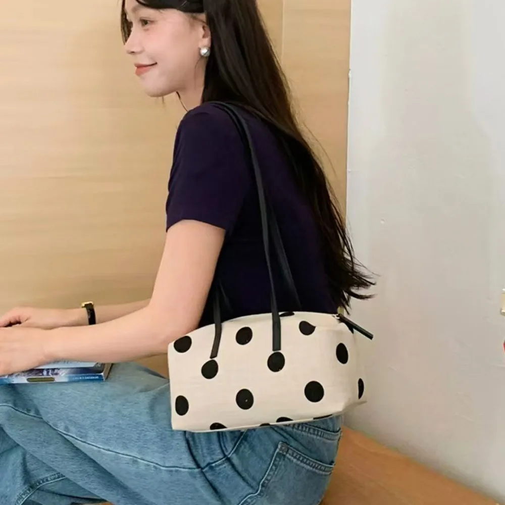 Polka Dot Cotton and Linen Bag 2026 New Niche Casual Summer Commuter Underarm Women's Bag Shoulder Fashion Simple Texture Unique
Polka Dot Cotton and Linen Bag 2026 New Niche Casual Summer Commuter Underarm Women's Bag Shoulder Fashion Simple Texture Unique