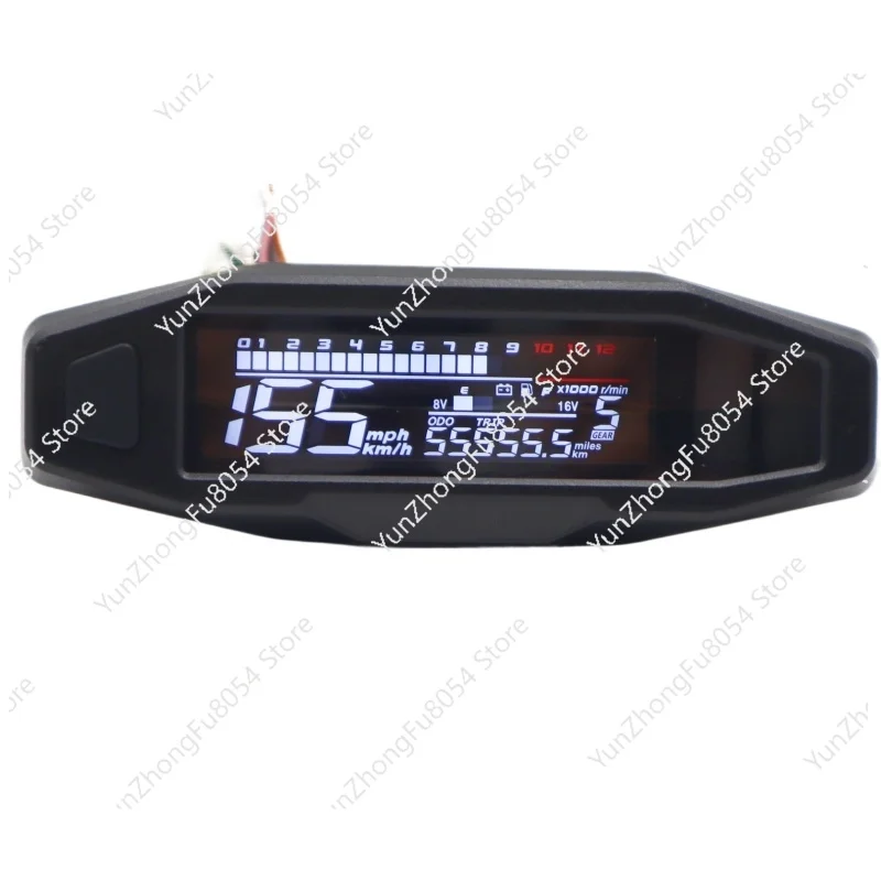 KR200 12 В мини универсальный об/мин мотоциклетный спидометр цифровой EFI прибор
KR200 12 В мини универсальный об/мин мотоциклетный спидометр цифровой EFI прибор