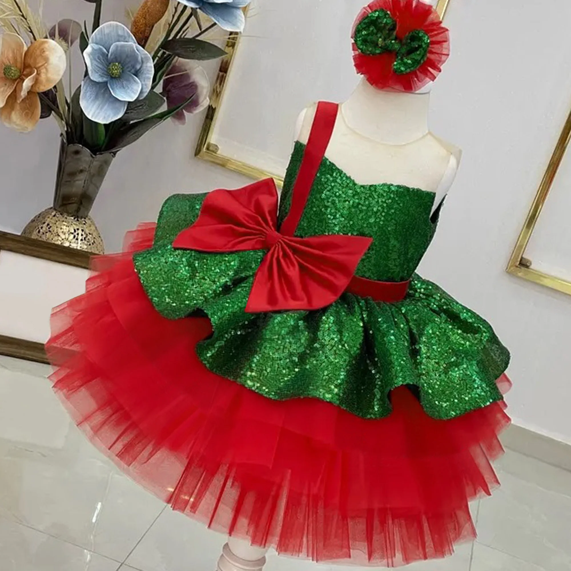 Sequin Big Bow Christmas Party Girls Dress Fashion Birthday Pageant Prom Dresses Carnival Halloween Costume Evening Kids Clothes
Sequin Big Bow Christmas Party Girls Dress Fashion Birthday Pageant Prom Dresses Carnival Halloween Costume Evening Kids Clothes