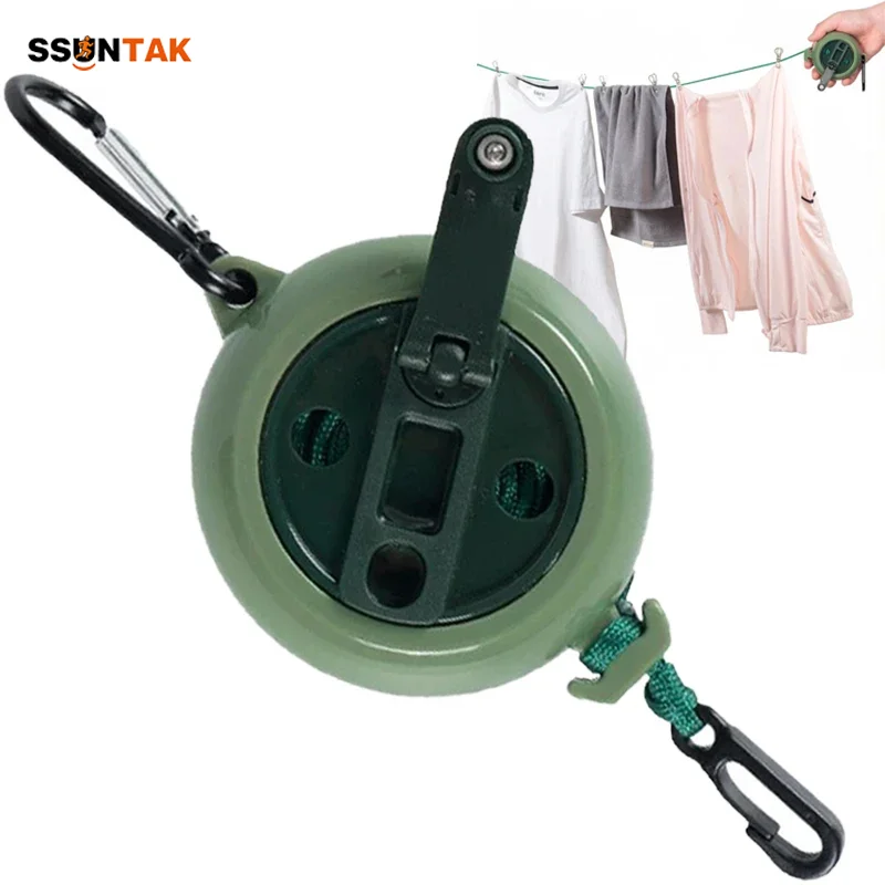 SSUNTAK 10M Portable Retractable Clothesline Adjustable Washing Dry Rope Line for Camping Travel Home Hotel Laundry Accessories
SSUNTAK 10M Portable Retractable Clothesline Adjustable Washing Dry Rope Line for Camping Travel Home Hotel Laundry Accessories
