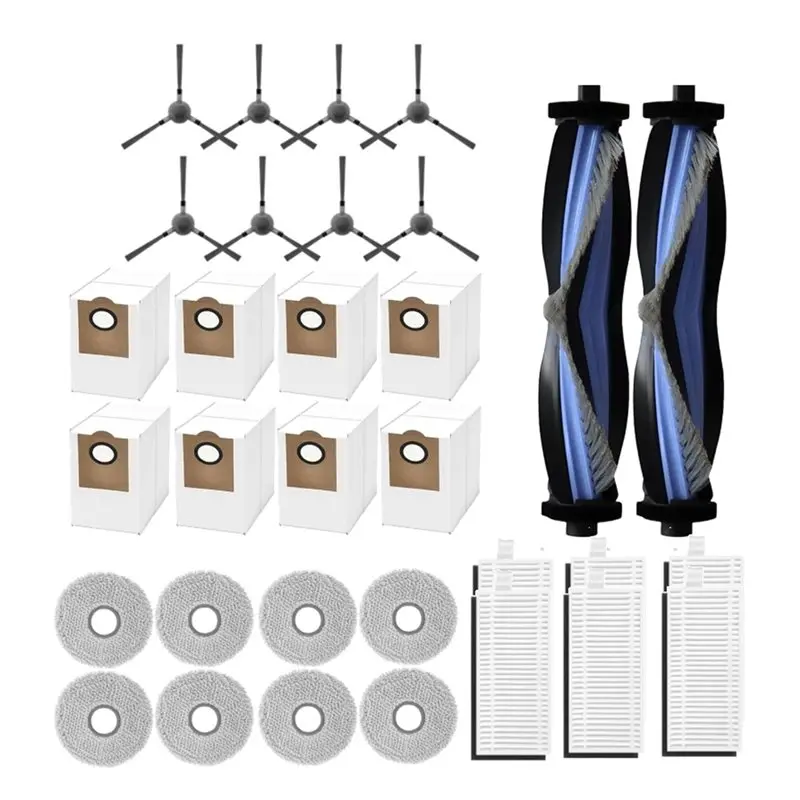 【BRAND NEW】For Lefant M3 Robot Vacuum Cleaner Replacement Accessories Kit- 32 PCS Main Side Brushes, Mop Pads, Filters& Dust Bag
【BRAND NEW】For Lefant M3 Robot Vacuum Cleaner Replacement Accessories Kit- 32 PCS Main Side Brushes, Mop Pads, Filters& Dust Bag