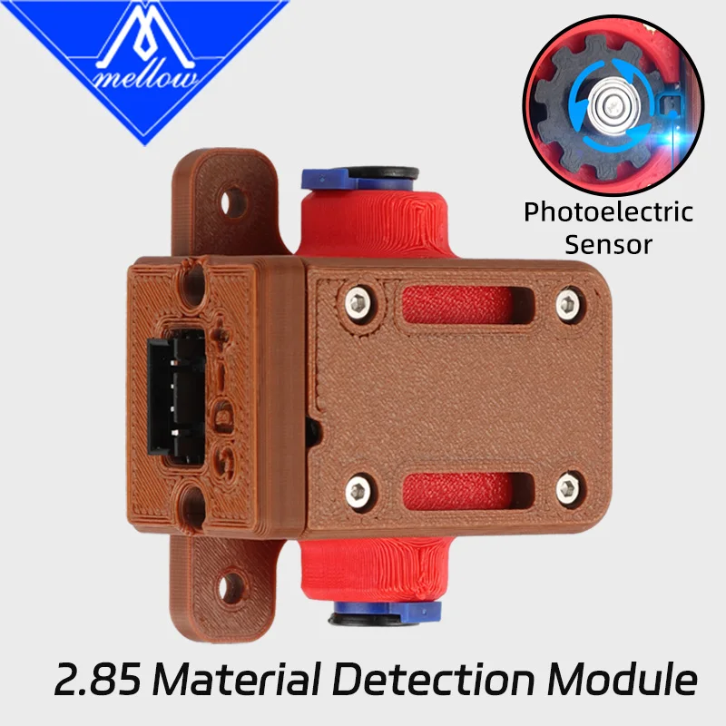 Mellow DIY 2,85 мм модуль обнаружения материала MDM для 3D-печати, разбития, засорения и запутывания нити, 3D-принтера
Mellow DIY 2,85 мм модуль обнаружения материала MDM для 3D-печати, разбития, засорения и запутывания нити, 3D-принтера