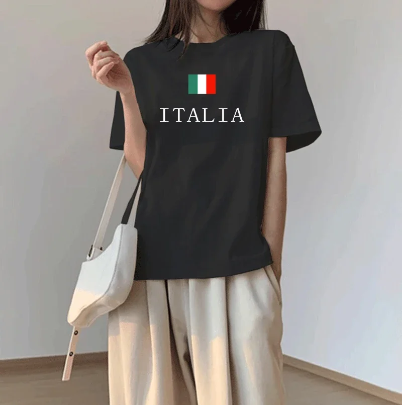 Женская хлопковая футболка с принтом, модная повседневная, с коротким рукавом, для спорта и активного отдыха, женская одежда, лето 2026, свободная уличная футболка
Женская хлопковая футболка с принтом, модная повседневная, с коротким рукавом, для спорта и активного отдыха, женская одежда, лето 2026, свободная уличная футболка