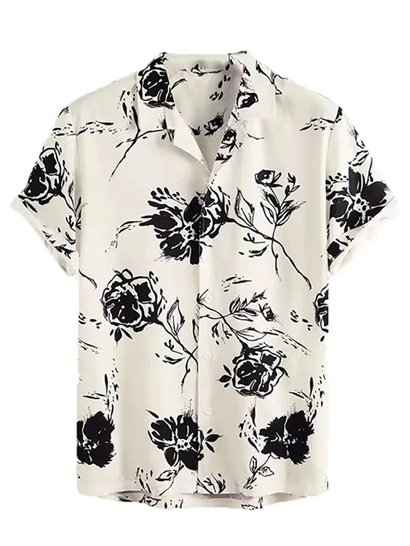 Summer Flower 3D Printed Men's Summer Hawaiian Beach Shirt Outdoor Party Men's Breathable Short Sleeve Pattern Light
Summer Flower 3D Printed Men's Summer Hawaiian Beach Shirt Outdoor Party Men's Breathable Short Sleeve Pattern Light