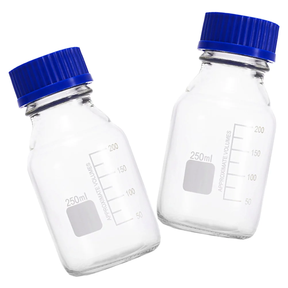 2Pcs Reagent Bottles Glass Wide Mouth 250ml Storage Bottles Graduated Laboratory Containers Media Bottle 250ml
2Pcs Reagent Bottles Glass Wide Mouth 250ml Storage Bottles Graduated Laboratory Containers Media Bottle 250ml