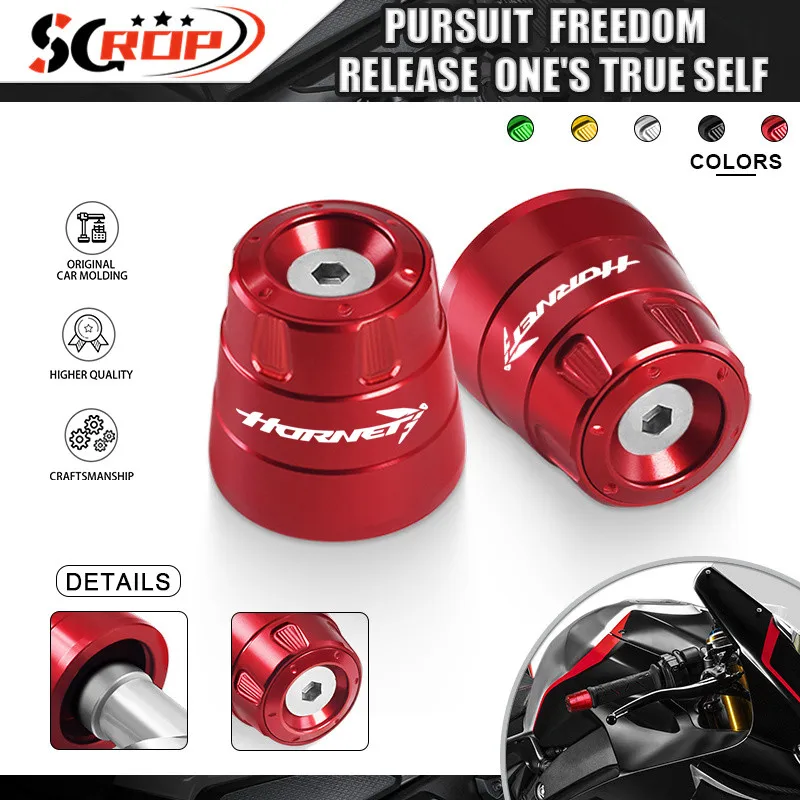 For CB750 HORNET CB600F 900 600 1998-2014 Motorcycle Universal Counterweight Handlebar Grips Slider End Plug Cap cb750 hornet
For CB750 HORNET CB600F 900 600 1998-2014 Motorcycle Universal Counterweight Handlebar Grips Slider End Plug Cap cb750 hornet