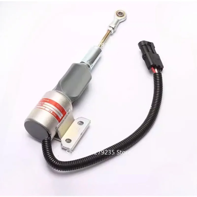 Подходит для современного экскаватора R220-5 R210-3 Cummins, электромагнитный клапан пламени 3932530 3932529 
Подходит для современного экскаватора R220-5 R210-3 Cummins, электромагнитный клапан пламени 3932530 3932529