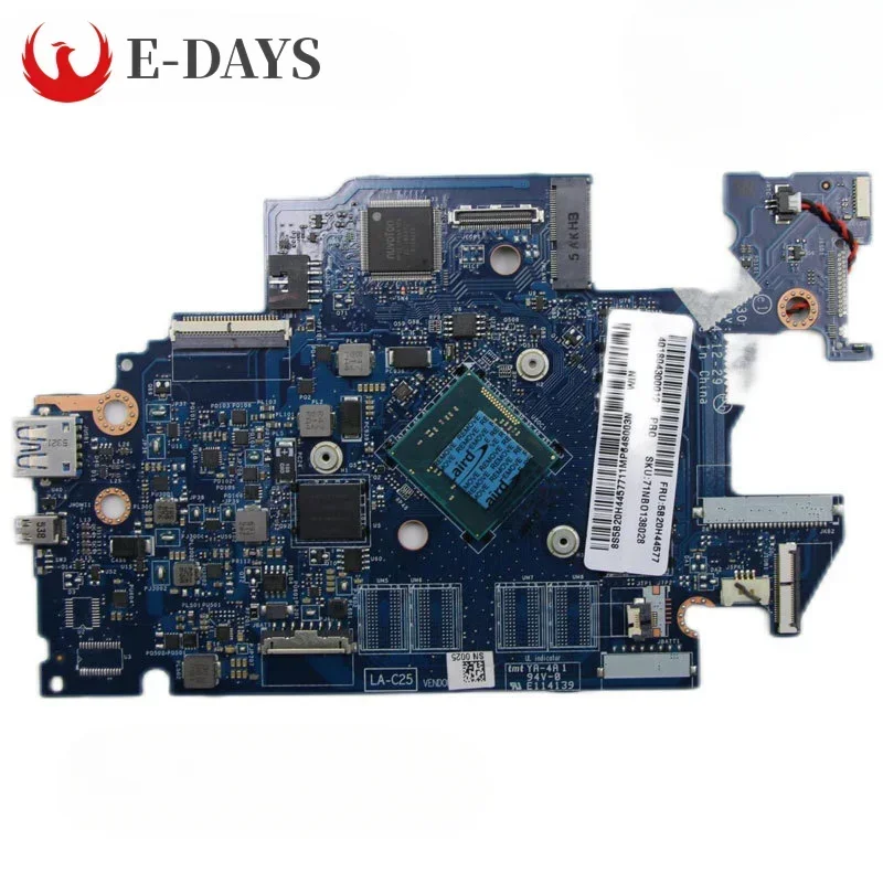 For Lenovo S21E-20 Laptop Motherboard LA-C251P Mainboard With CPU N2840 2G SSD 64G 100% Tested OKhigh Quality
For Lenovo S21E-20 Laptop Motherboard LA-C251P Mainboard With CPU N2840 2G SSD 64G 100% Tested OKhigh Quality