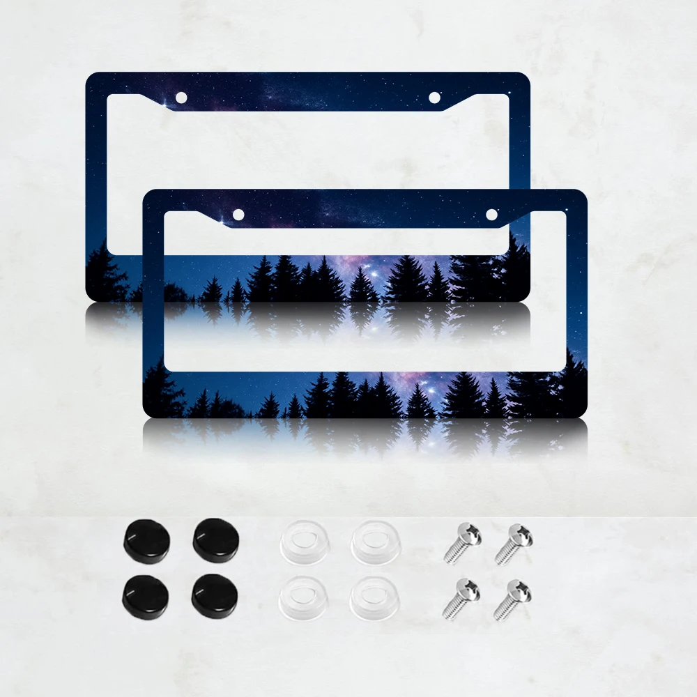 2 шт. рамки для номерных знаков с 2 отверстиями, синие, с дизайном «Звездное небо», американский стандартный размер, алюминиевый материал, 6x12 дюймов
2 шт. рамки для номерных знаков с 2 отверстиями, синие, с дизайном «Звездное небо», американский стандартный размер, алюминиевый материал, 6x12 дюймов