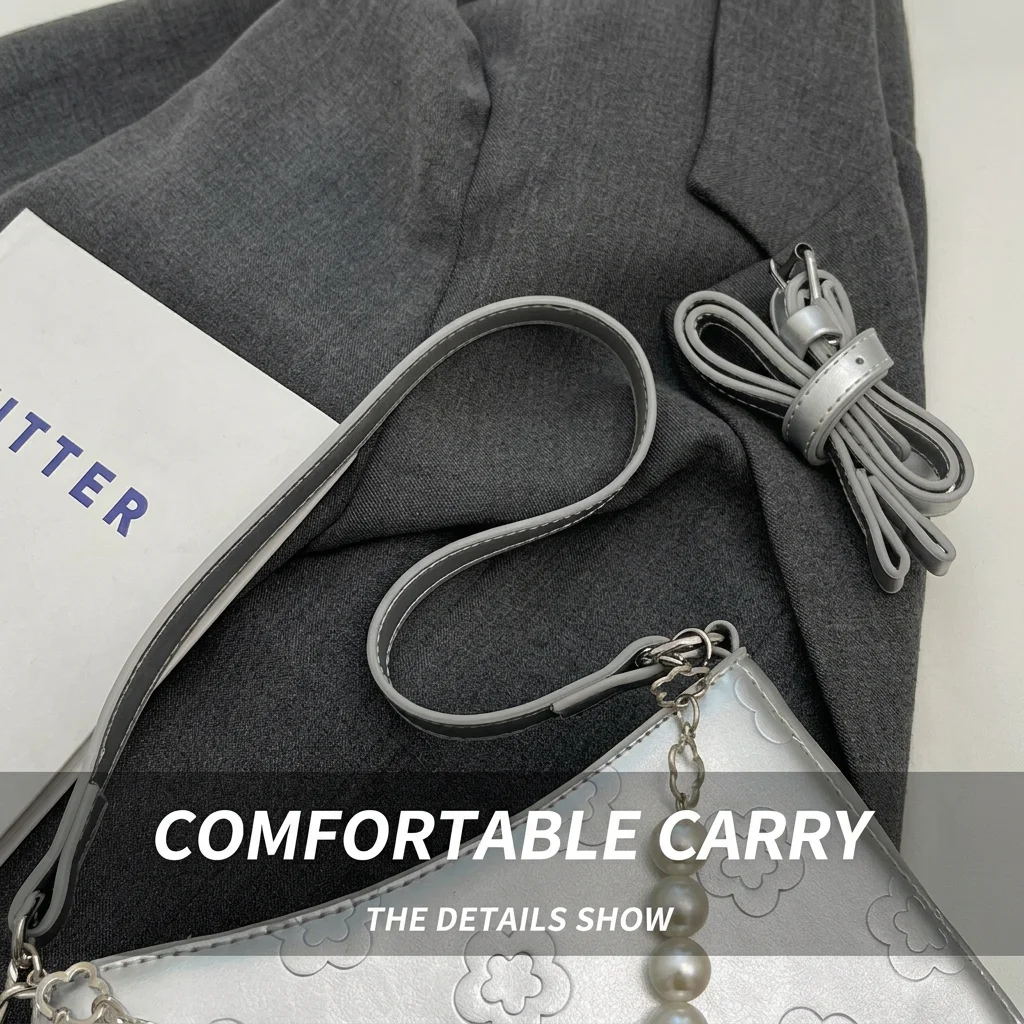 Square Crossbody Bag Minimalist Fashion Shoulder Handbag Pearl Chain Handbag Lightweight Minimalist Shoulder Bag For Dating
Square Crossbody Bag Minimalist Fashion Shoulder Handbag Pearl Chain Handbag Lightweight Minimalist Shoulder Bag For Dating