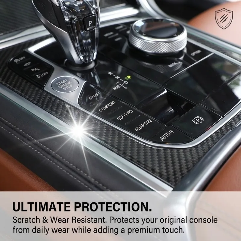 For BMW 8 Series G14 G15 G16 2019-2023 Real Carbon Fiber Central Control Gear Panel Frame Cover Trim Interior Car Accessories
For BMW 8 Series G14 G15 G16 2019-2023 Real Carbon Fiber Central Control Gear Panel Frame Cover Trim Interior Car Accessories