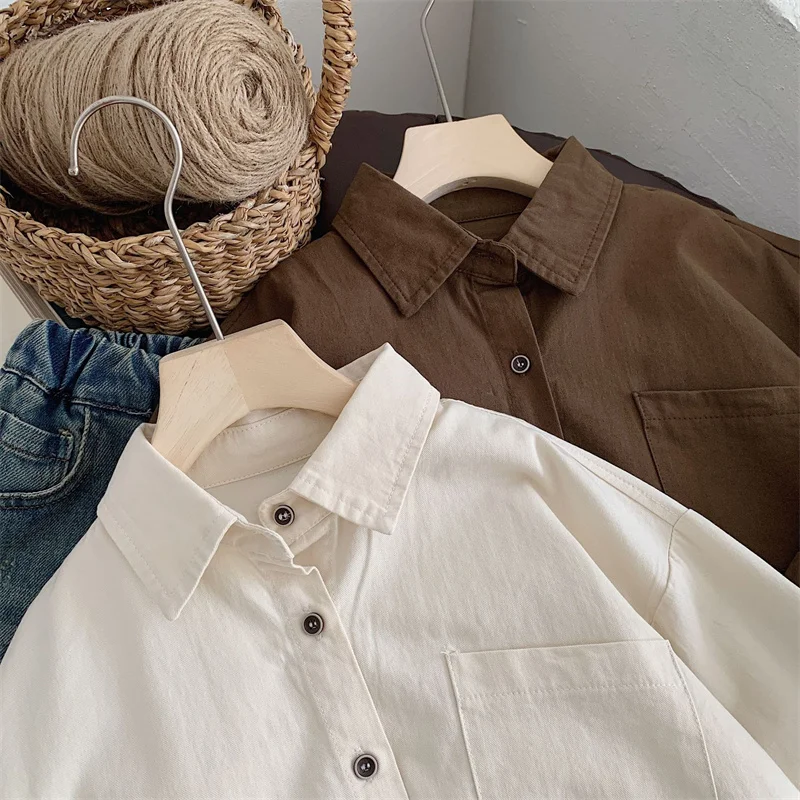 Boys Baby's Kids Blouse Coat Jacket Outwear Cotton 2024 Beige Spring Autumn Shirts Outwear Teenagers Overcoat Children's Clothi
Boys Baby's Kids Blouse Coat Jacket Outwear Cotton 2024 Beige Spring Autumn Shirts Outwear Teenagers Overcoat Children's Clothi